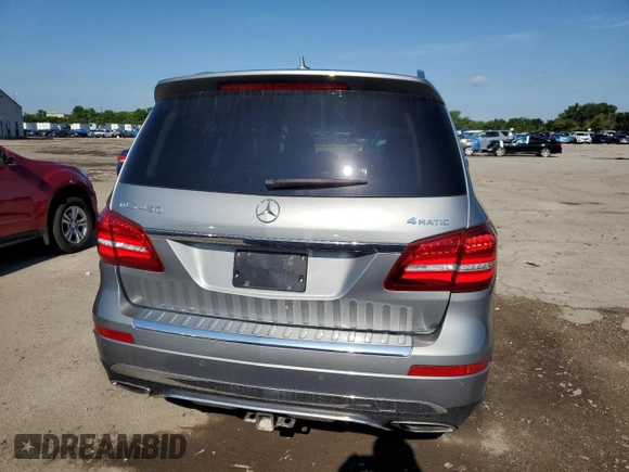 2017 Mercedes-Benz GLS 450 with VIN 4JGDF6EE5HA740510, listed as a Copart auction lot 62534925 with 137,849 mi miles and Clean title. Bid and sale history available at DreamBid. Image 6.