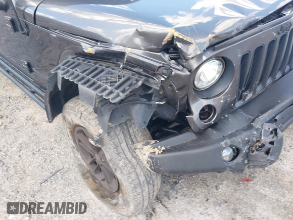 2017 Jeep Wrangler Unlimited Sahara with VIN 1C4BJWEG4HL605213, listed as a IAAI auction lot 42247221 with 104,542 mi miles and . Bid and sale history available at DreamBid. Image 6.