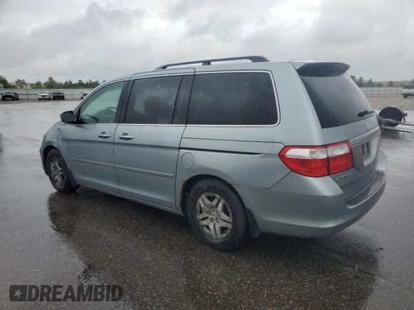 2007 Honda Odyssey EX с VIN 5FNRL38487B033136, выставлен на аукционе Copart как лот 57620335 с пробегом 272 702 миль миль и Списание • Salvage title. История ставок и продаж доступна на DreamBid. Изображение 2.