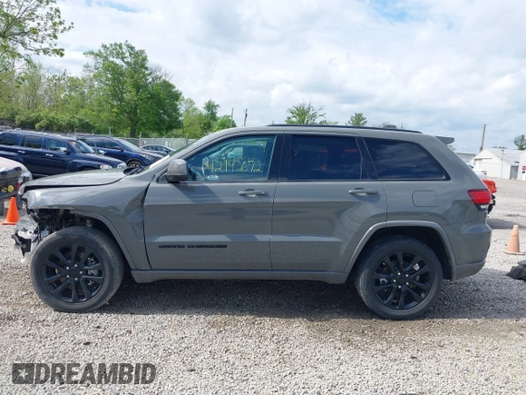 2021 Jeep Grand Cherokee Laredo E with VIN 1C4RJFAG4MC700384, listed as a IAAI auction lot 42192672 with 54,525 mi miles and . Bid and sale history available at DreamBid. Image 15.