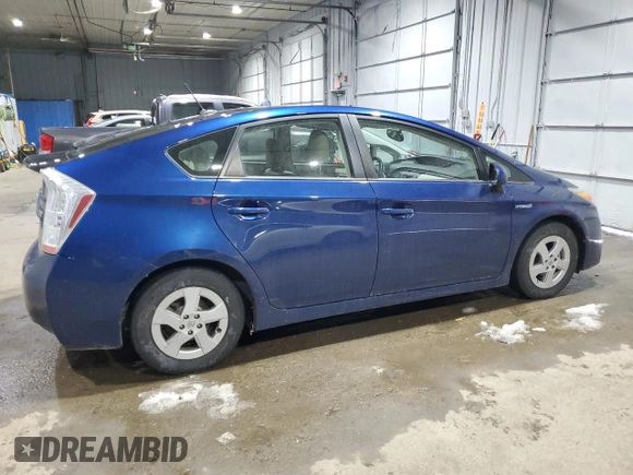 2010 Toyota Prius II with VIN JTDKN3DUXA5125262, listed as a Copart auction lot 52278605 with 71,554 mi miles and Non Repairable. Bid and sale history available at carsss.com. Image 3.