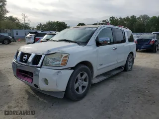 2006 Nissan Armada LE with VIN 5N1AA08A86N707904, listed as a Copart auction lot 50373965 with NaN miles and Salvage Title. Bid and sale history available at carsss.com. Image 1.