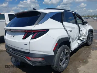 2023 Hyundai Tucson SEL with VIN 5NMJFCAE8PH235724, listed as a IAAI auction lot 41864515 with 18,774 mi miles. Bid and sale history available at carsss.com. Image 4.