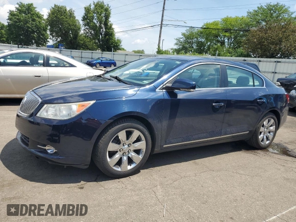 2011 Buick LaCrosse CXL with VIN 1G4GC5GC8BF222865, listed as a Copart auction lot 59014345 with 158,321 mi miles and Salvage title. Bid and sale history available at DreamBid. Image 1.