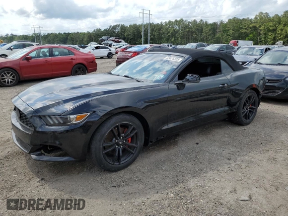 2016 Ford Mustang EcoBoost Premium z VIN 1FATP8UH3G5299560, wystawiony jako Copart lot #53475225 z przebiegiem 86 601 mil mil oraz Szkoda całkowita • Salvage title. Historia ofert i sprzedaży dostępna na DreamBid. Obrazek 1.