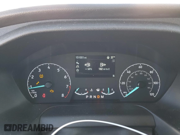 2021 Ford Transit Cargo with VIN 1FTBR1X81MKA31994, listed as a Copart auction lot 45523885 with 151,001 mi miles and Clean Title. Bid and sale history available at DreamBid. Image 9.