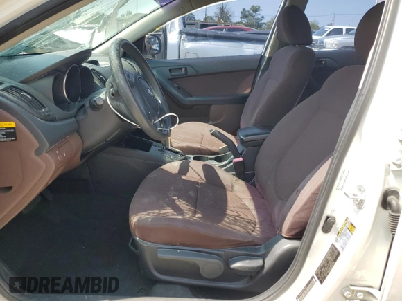 2010 Kia Forte EX with VIN KNAFU4A26A5822258, listed as a Copart auction lot 70169704 with Not Provided miles and Non Repairable. Bid and sale history available at carsss.com. Image 7.