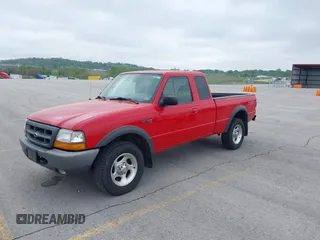 1998 Ford Ranger XL with VIN 1FTZR15X1WPB48716, listed as a IAAI auction lot 42090447 with 163,165 mi miles. Bid and sale history available at carsss.com. Image 2.