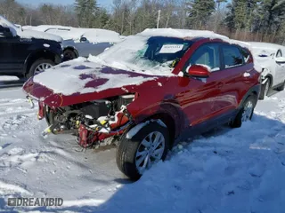 2019 Hyundai Tucson SE with VIN KM8J2CA44KU981393, listed as a IAAI auction lot 41455334 with 98,318 mi miles. Bid and sale history available at carsss.com. Image 2.