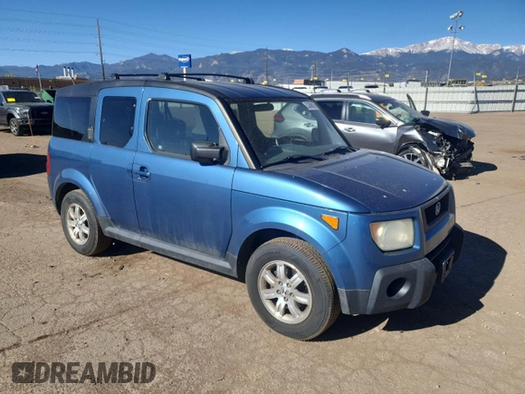 2006 Honda Element EX-P with VIN 5J6YH28736L009110, listed as a Copart auction lot 53368815 with 188,329 mi miles and Clean Title. Bid and sale history available at DreamBid. Image 4.