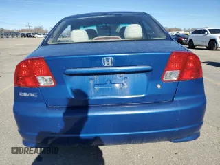 2004 Honda Civic VP with VIN 2HGES163X4H580884, listed as a Copart auction lot 50650925 with 211,497 mi miles and Salvage Title. Bid and sale history available at carsss.com. Image 6.