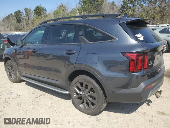 2021 Kia Sorento EX with VIN 5XYRHDLF4MG068535, listed as a Copart auction lot 50385475 with 63,110 mi miles and Salvage Title. Bid and sale history available at carsss.com. Image 2.