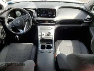 2022 Hyundai Santa Fe SEL with VIN 5NMS6DAJ6NH411044, listed as a Copart auction lot 52317385 with 44,482 mi miles and Salvage Title. Bid and sale history available at carsss.com. Image 8.