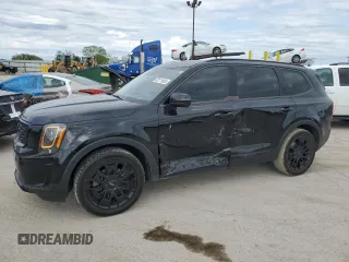 2022 Kia Telluride SX with VIN 5XYP5DHC5NG286516, listed as a Copart auction lot 55111655 with 40,010 mi miles and Salvage title. Bid and sale history available at DreamBid. Image 1.