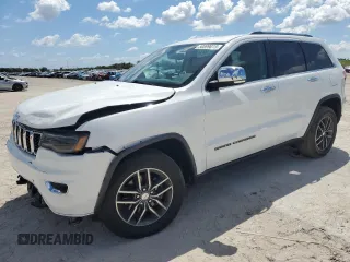 2017 Jeep Grand Cherokee Limited with VIN 1C4RJEBG9HC960097, listed as a Copart auction lot 53997655 with 64,927 mi miles and Clean Title. Bid and sale history available at carsss.com. Image 1.