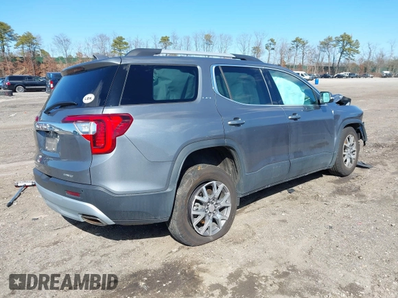 2020 GMC Acadia SLT with VIN 1GKKNULS0LZ166926, listed as a IAAI auction lot 41743915 with 31,081 mi miles and . Bid and sale history available at DreamBid. Image 4.
