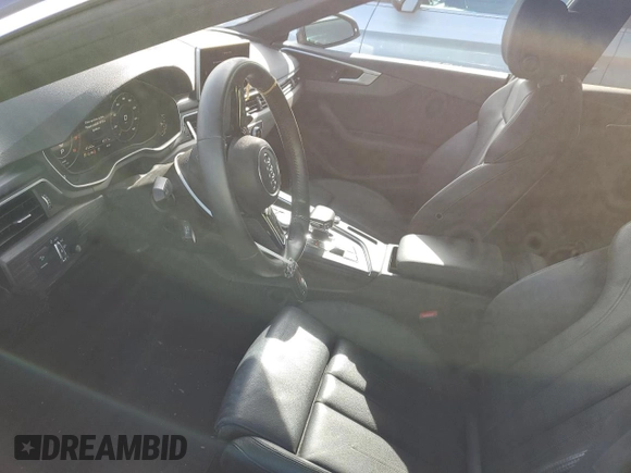 2019 Audi A5 Sportback Premium Plus with VIN WAUENCF57KA039951, listed as a Copart auction lot 80901513 with 43,242 mi miles. Bid and sale history available at carsss.com. Image 7.