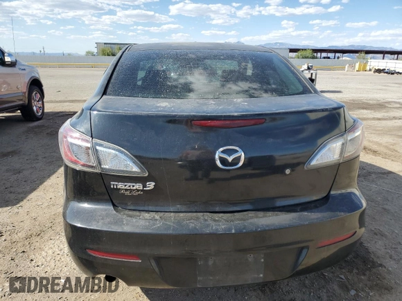 2013 Mazda 3 i SV with VIN JM1BL1TG8D1784412, listed as a Copart auction lot 56516435 with Not provided miles and Salvage title. Bid and sale history available at DreamBid. Image 6.