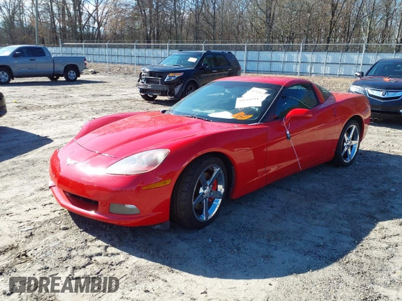 2008 Chevrolet Corvette with VIN 1G1YY25WX85124417, listed as a IAAI auction lot 41644594 with 53,067 mi miles. Bid and sale history available at carsss.com. Image 17.