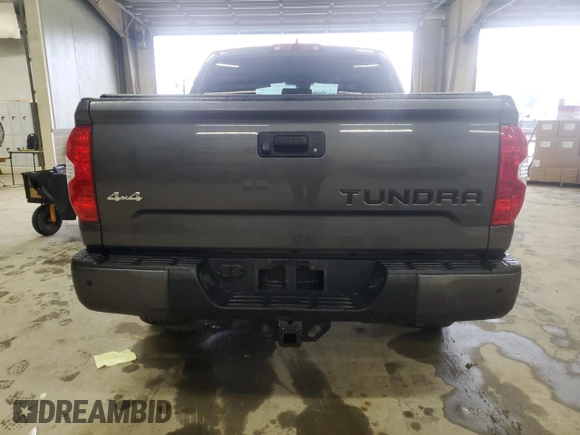 2021 Toyota Tundra Platinum with VIN 5TFAY5F17MX960813, listed as a Copart auction lot 56544055 with 99,592 mi miles and Salvage title. Bid and sale history available at DreamBid. Image 6.