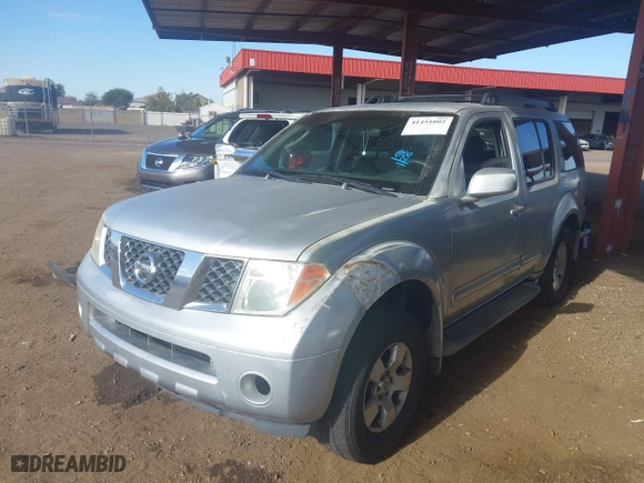 2006 Nissan Pathfinder SE with VIN 5N1AR18UX6C616640, listed as a IAAI auction lot 41451002 with 208,155 mi miles. Bid and sale history available at carsss.com. Image 16.