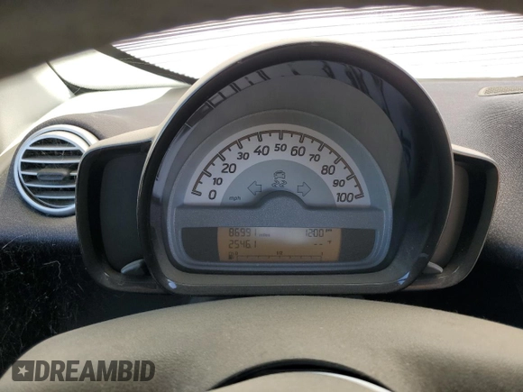 2014 Smart fortwo Pure z VIN WMEEJ3BA6EK745679, wystawiony jako Copart lot #56242784 z przebiegiem 86 991 mil mil oraz Szkoda całkowita • Salvage title. Historia ofert i sprzedaży dostępna na DreamBid. Obrazek 9.