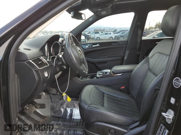 2017 Mercedes-Benz GLS with VIN 4JGDF6EE2HA851029, listed as a Copart auction lot 44181923 with 105,825 mi miles. Bid and sale history available at carsss.com. Image 7.