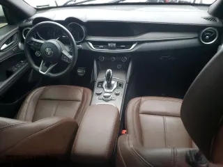 2023 Alfa Romeo Stelvio Ti with VIN ZASPAKBN7P7D54106, listed as a Copart auction lot 86400564 with 50,749 mi miles and Clean Title. Bid and sale history available at carsss.com. Image 8.