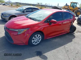 2021 Toyota Corolla LE with VIN JTDEPMAE7MJ133972, listed as a IAAI auction lot 41903179 with 91,680 mi miles. Bid and sale history available at carsss.com. Image 17.