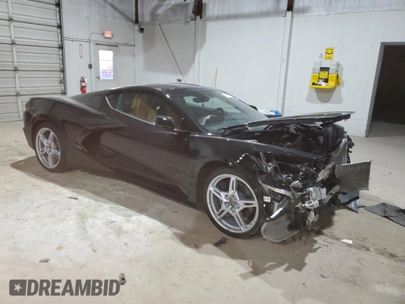 2020 Chevrolet Corvette 2LT with VIN 1G1Y72D44L5100660, listed as a Copart auction lot 48156745 with 22,308 mi miles and Salvage Title. Bid and sale history available at carsss.com. Image 4.