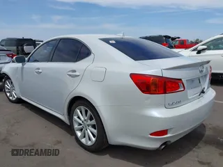 2010 Lexus IS 250 with VIN JTHBF5C23A2096390, listed as a IAAI auction lot 42361037 with 105,435 mi miles and . Bid and sale history available at DreamBid. Image 3.