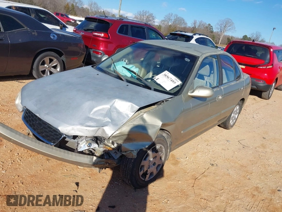 2001 Nissan Sentra GXE z VIN 3N1CB51D91L493707, wystawiony jako IAAI lot #38567485 z przebiegiem 115 172 mil mil oraz . Historia ofert i sprzedaży dostępna na DreamBid. Obrazek 2.