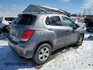 2020 Chevrolet Trax LT with VIN 3GNCJLSB3LL321930, listed as a Copart auction lot 46072075 with 25,620 mi miles and Salvage Title. Bid and sale history available at DreamBid. Image 3.