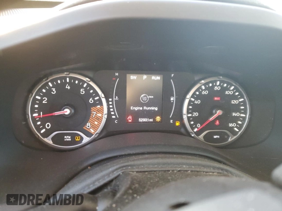 2020 Jeep Renegade Jeepster with VIN ZACNJBAB3LPK91328, listed as a Copart auction lot 83445954 with 52,931 mi miles and Salvage Title. Bid and sale history available at carsss.com. Image 9.