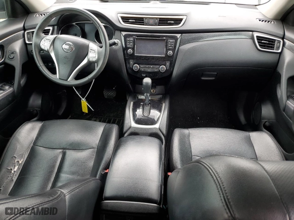 2015 Nissan Rogue SV with VIN 5N1AT2MT3FC919683, listed as a Copart auction lot 43640955 with 122,494 mi miles and Salvage Title. Bid and sale history available at carsss.com. Image 8.