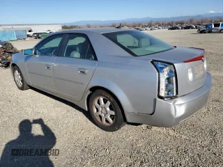 2006 Cadillac CTS with VIN 1G6DM57T860170590, listed as a Copart auction lot 43028545 with 124,275 mi miles and Salvage Title. Bid and sale history available at carsss.com. Image 2.