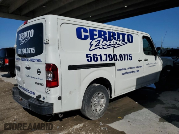 2017 Nissan NV Cargo S z VIN 1N6BF0KM4HN808449, wystawiony jako Copart lot #46137235 z przebiegiem 79 136 mil mil oraz Szkoda całkowita • Salvage title. Historia ofert i sprzedaży dostępna na DreamBid. Obrazek 3.