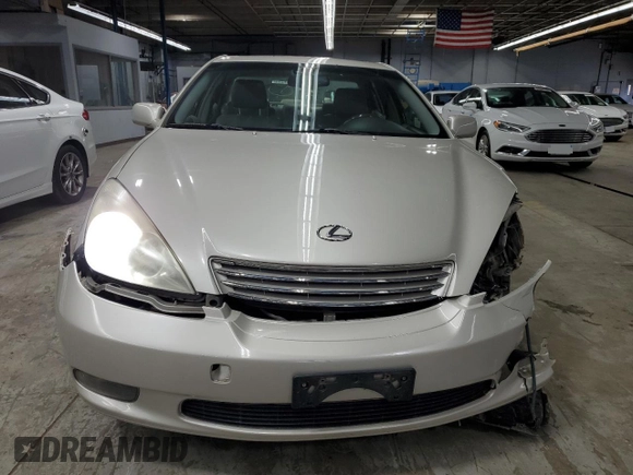 2002 Lexus ES 300 with VIN JTHBF30G925010715, listed as a Copart auction lot 55691895 with 202,913 mi miles and Salvage title. Bid and sale history available at DreamBid. Image 5.