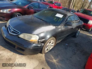 2001 Acura CL Type S with VIN 19UYA42601A025258, listed as a IAAI auction lot 41145595 with 1 mi miles. Bid and sale history available at carsss.com. Image 2.