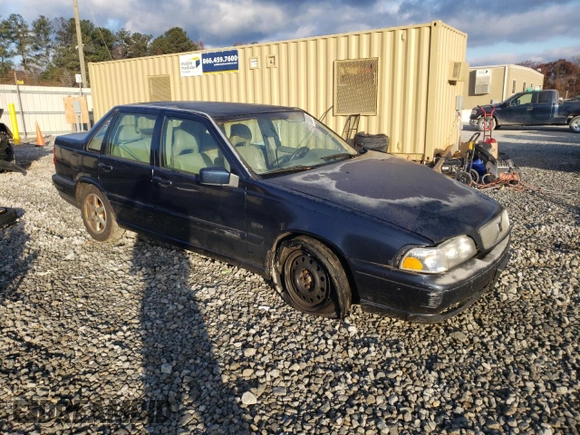 1998 Volvo S70 with VIN YV1LS5575W1507287, listed as a Copart auction lot 83608784 with Not provided miles and Salvage title. Bid and sale history available at DreamBid. Image 4.
