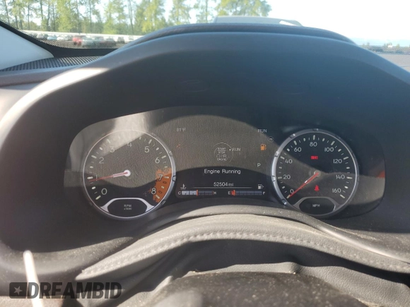 2015 Jeep Renegade Limited with VIN ZACCJBDT0FPB96034, listed as a Copart auction lot 55488195 with 52,504 mi miles and Salvage Title. Bid and sale history available at DreamBid. Image 9.