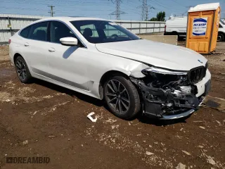 2019 BMW 6 Series 640i xDrive with VIN WBAJV6C56KBK08906, listed as a Copart auction lot 63537043 with 30,258 mi miles. Bid and sale history available at carsss.com. Image 4.