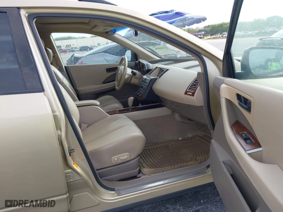 2004 Nissan Murano SL with VIN JN8AZ08T44W206681, listed as a IAAI auction lot 41600056 with 92,717 mi miles. Bid and sale history available at carsss.com. Image 5.
