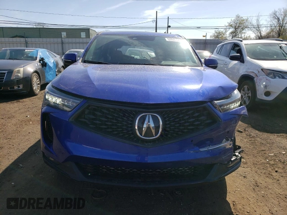 2024 Acura RDX w/A-Spec Package with VIN 5J8TC2H67RL039447, listed as a Copart auction lot 53934285 with 11,001 mi miles and Salvage title. Bid and sale history available at DreamBid. Image 5.