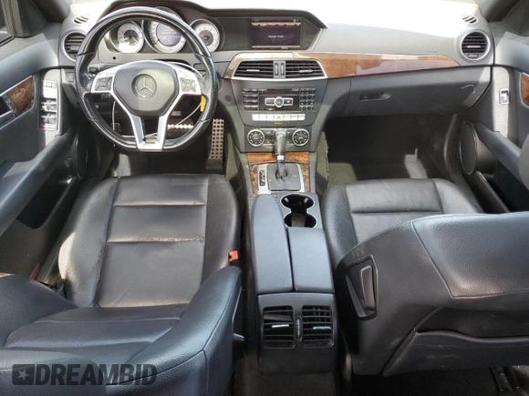 2014 Mercedes-Benz C-Class C 250 Sport with VIN WDDGF4HB9ER313888, listed as a Copart auction lot 48814895 with 159,815 mi miles and Salvage Title. Bid and sale history available at carsss.com. Image 8.