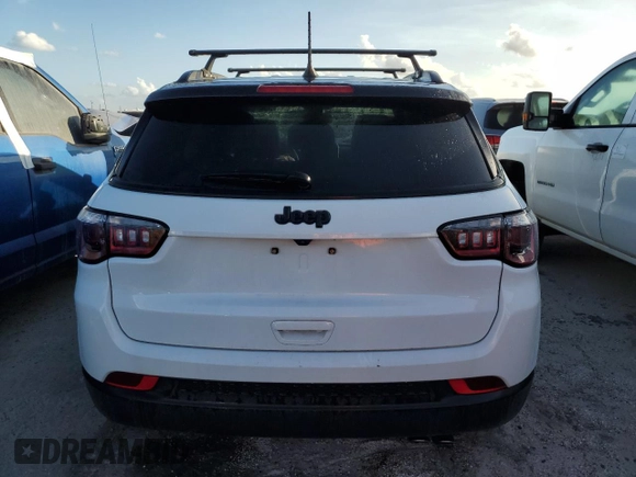 2022 Jeep Compass Altitude with VIN 3C4NJCBB6NT234351, listed as a Copart auction lot 74389044 with Not provided miles and Salvage title. Bid and sale history available at DreamBid. Image 6.