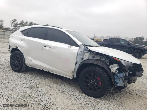 2021 Lexus NX with VIN JTJDARBZ6M5027627, listed as a Copart auction lot 86246634 with 42,841 mi miles and Salvage Title. Bid and sale history available at carsss.com. Image 4.