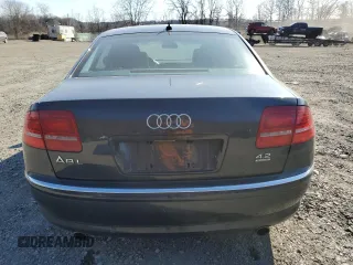 2008 Audi A8 L 4.2L with VIN WAUMV94E88N011613, listed as a Copart auction lot 48671745 with 166,225 mi miles and Clean Title. Bid and sale history available at carsss.com. Image 6.