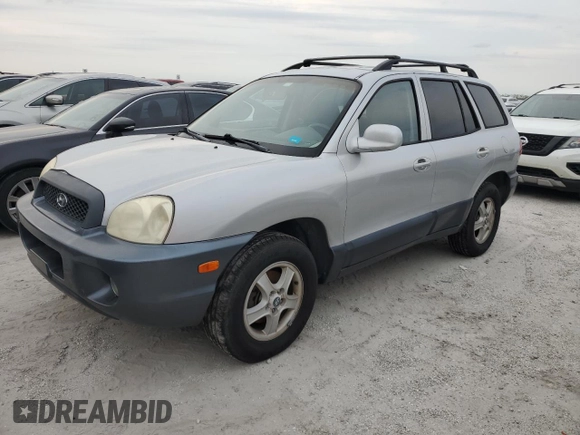 2004 Hyundai Santa Fe GLS with VIN KM8SC13E44U579534, listed as a Copart auction lot 76454374 with 0 mi miles and Clean Title. Bid and sale history available at carsss.com. Image 1.