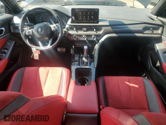 2024 Acura Integra Technology with VIN 19UDE4H62RA015403, listed as a Copart auction lot 60281775 with 14,563 mi miles and Salvage title. Bid and sale history available at DreamBid. Image 8.